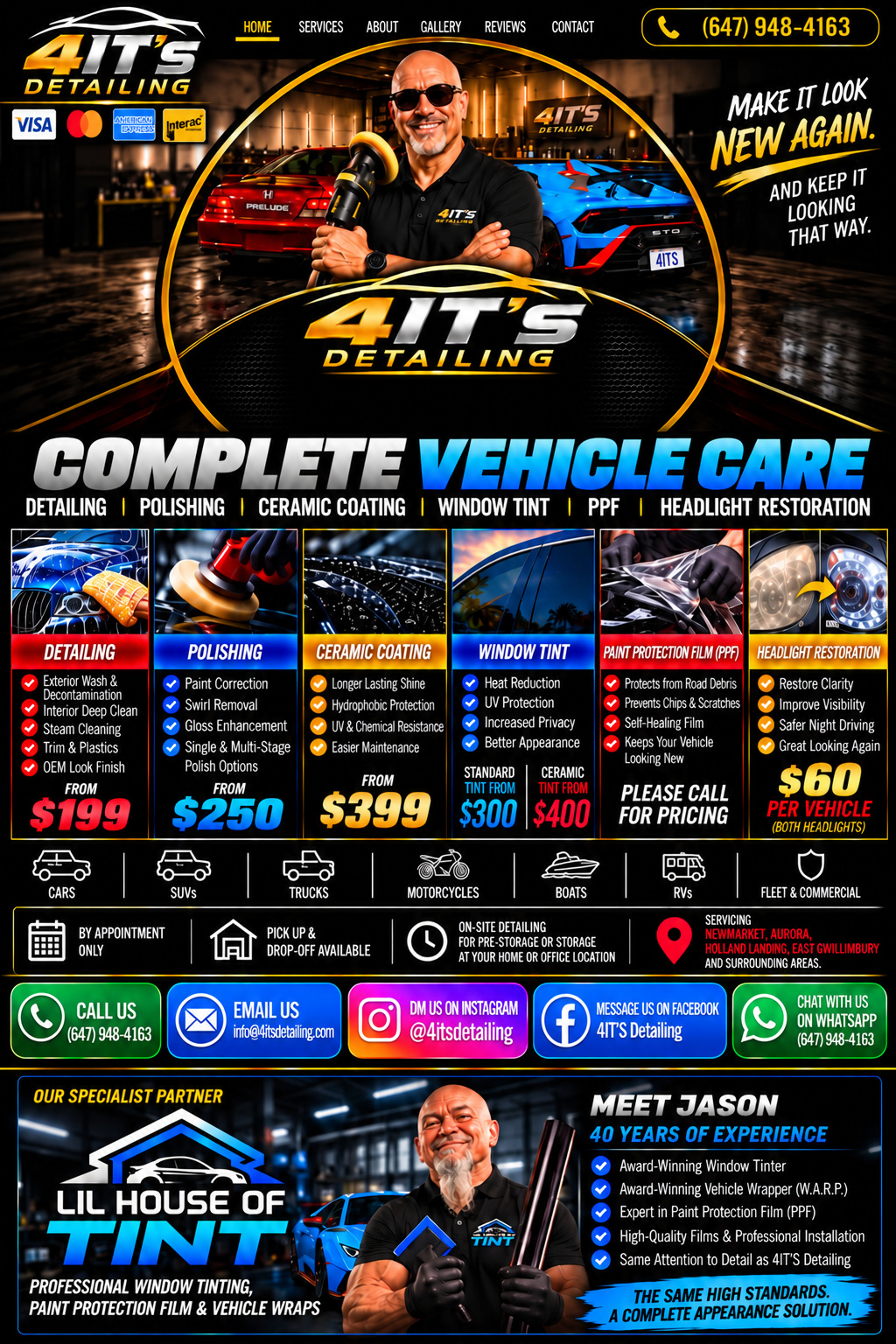 4IT'S Detailing Complete Vehicle Care